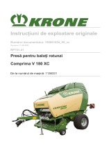 Krone BA Comprima V 180 XC (RP701-41) Instrucțiuni de utilizare