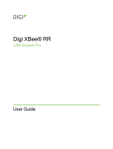 Digi XBee RR Pro USB Adapter Manualul utilizatorului