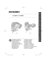Hikoki CJ36DB Manual de utilizare