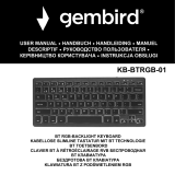 Gembird KB-BTRGB-01-DE Manualul proprietarului