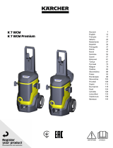 K RCHER K 7 WCM High Pressure Cleaner Premium Manual de utilizare
