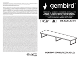Gembird MS-TABLE2-01 Manualul proprietarului