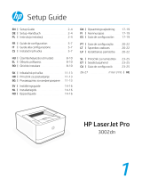 HP LaserJet Pro 3002dn Printer Manualul utilizatorului