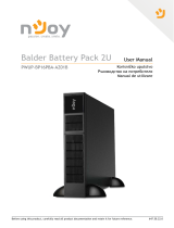 Njoy PWUP-BP16PBA-AZ01B Balder Battery Pack 2U Manual de utilizare