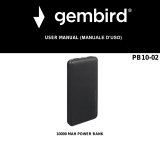 Gembird PB10-02 Manualul proprietarului