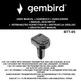 Gembird BTT-05 Manual de utilizare