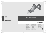 Bosch GSA 18 V-LI C Professional Cordless Tail Saw Manual de utilizare