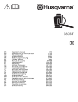 Husqvarna 350BT Leaf Blower Manual de utilizare