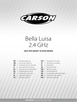 Carson 500108055 Bella Luisa 2.4G 100 Percent RTR Remote Control Motorboat Manual de utilizare