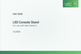 VENOM VS2886 Series X LED Console Stand Manualul utilizatorului