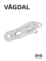 IKEA VAGDAL 3.5m Connection Cord Manual de utilizare