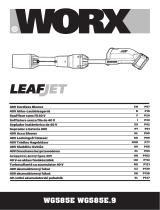 Worx WG585E Leafjet 40V Cordless Blower Manual de utilizare