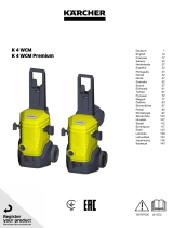 K RCHER K 4 WCM High Pressure Cleaner Manual de utilizare