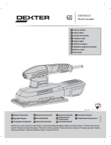 Dexter DP5 330SHS3.5 Sheet Sander Manual de utilizare