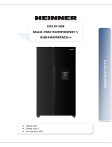 Heinner HSBS-H439NFXWDE++ Manualul proprietarului