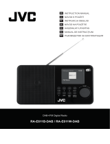 JVC RA-E611B-DAB DAB+-FM Digital Radio Manual de utilizare