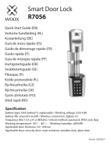 woox R7056 Smart Door Lock Manualul utilizatorului