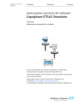 Endres+Hauser KA Liquiphant FTL62 Density Short Instruction