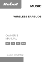 Rebel SLU0062 Wireless Earbuds Manualul proprietarului