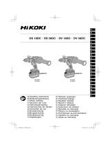 Hikoki DS18DC Manual de utilizare
