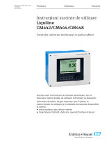 Endres+Hauser KA Liquiline CM442/CM444/CM448 Short Instruction