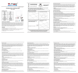 V TAC V-TAC VT-6069 LED Panel Manual de utilizare