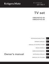 Kruger Matz FHD Smart TV Manualul proprietarului