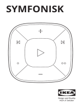 IKEA SYMFONISK Gen 2 Sound Remote Manual de utilizare