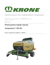 Krone BA Comprima F 155 XC (RP701-21) Instrucțiuni de utilizare