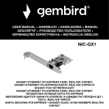 Gembird NIC-GX1 Manualul proprietarului