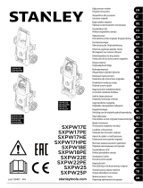 Stanley SXPW25E Manual de utilizare