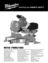 Milwaukee M18 FUEL Mitre Saw Manual de utilizare