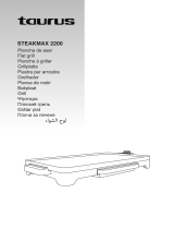 Taurus STEAKMAX 2200 Flat Grill Manual de utilizare