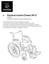 Thuasne Classic DF2 24 inches standard Instrucțiuni de utilizare