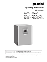 Phcbi MCO-170AICL Instrucțiuni de utilizare
