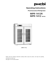 Phcbi MPR-1412R Instrucțiuni de utilizare