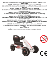 Abarth Go-cart 500 Assetto red Instrucțiuni de utilizare