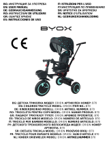 byox Tricycle Orion pink Instrucțiuni de utilizare