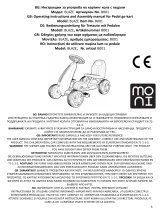 Moni Go Cart Blaze - B001 blue Instrucțiuni de utilizare