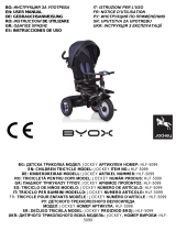 byox Tricycle Jockey Instrucțiuni de utilizare