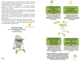 CANGAROO High chair Mint green Instrucțiuni de utilizare