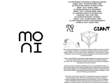 Moni Playpen Giant light pink Instrucțiuni de utilizare