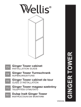 Wellis Ginger tall cabinet Manual de utilizare