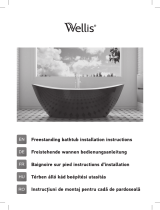 Wellis Flavia bathtub Manual de utilizare