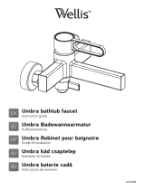 Wellis Umbra bathtub faucet Manual de utilizare