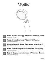 Wellis Aura shower head Manual de utilizare
