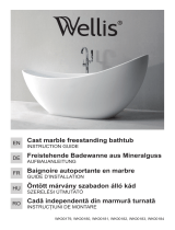 Wellis Affair bathtub Manual de utilizare
