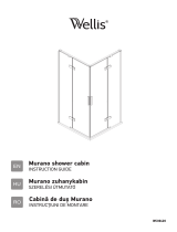 Wellis Murano shower cabin Manual de utilizare