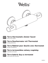 Wellis Terra shower faucet Manual de utilizare