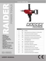 Raider Power Tools RD-HM05 Manual de utilizare